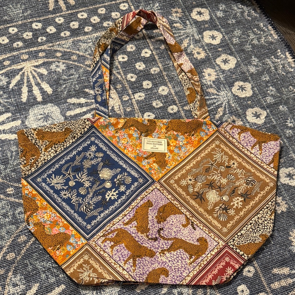 Sezane X Inoui Editions Tote Bag
